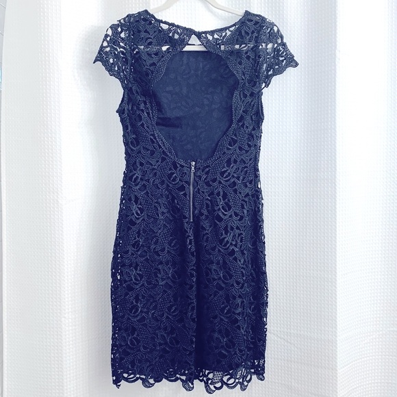Alice and Olivia Navy Mini Dress - Picture 6 of 6